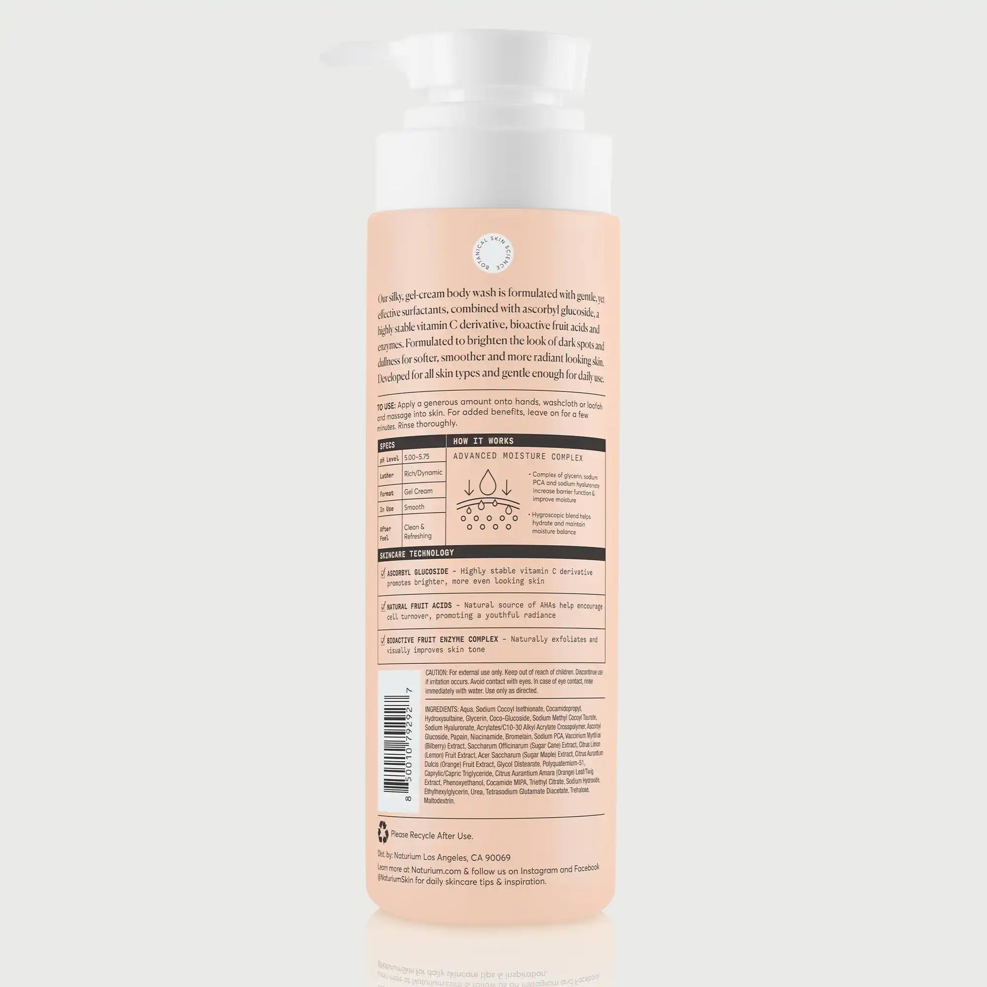 the-brightener-vitamin-c-brightening-body-wash-x9 NATR-The-Brightener-Body-Wash_back.webp