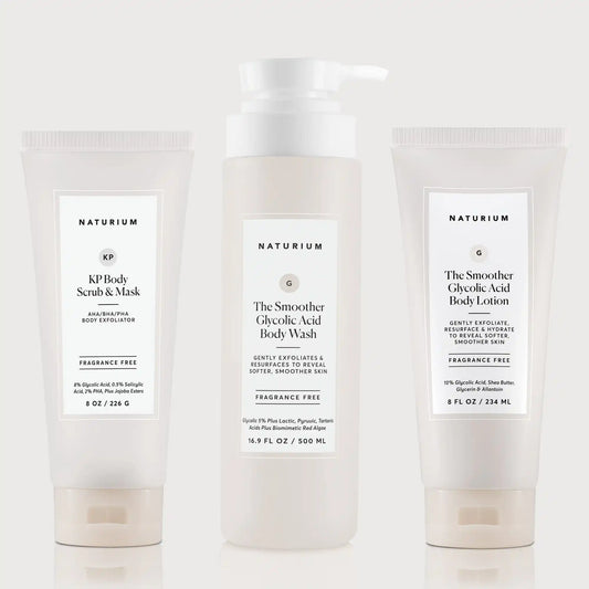 the-glycolic-acid-body-bundle-v2 NATR_KPScrub_SmootherBodyWash_SmootherLotion_Bundle_ecomm.webp